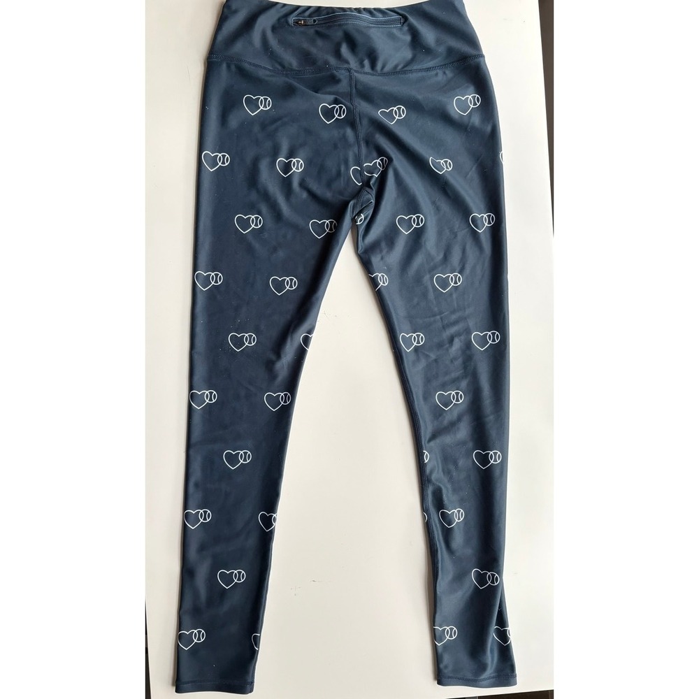 Baseballism Leggings Womens Large Baseball Print Athletic Pants‎ Flawed